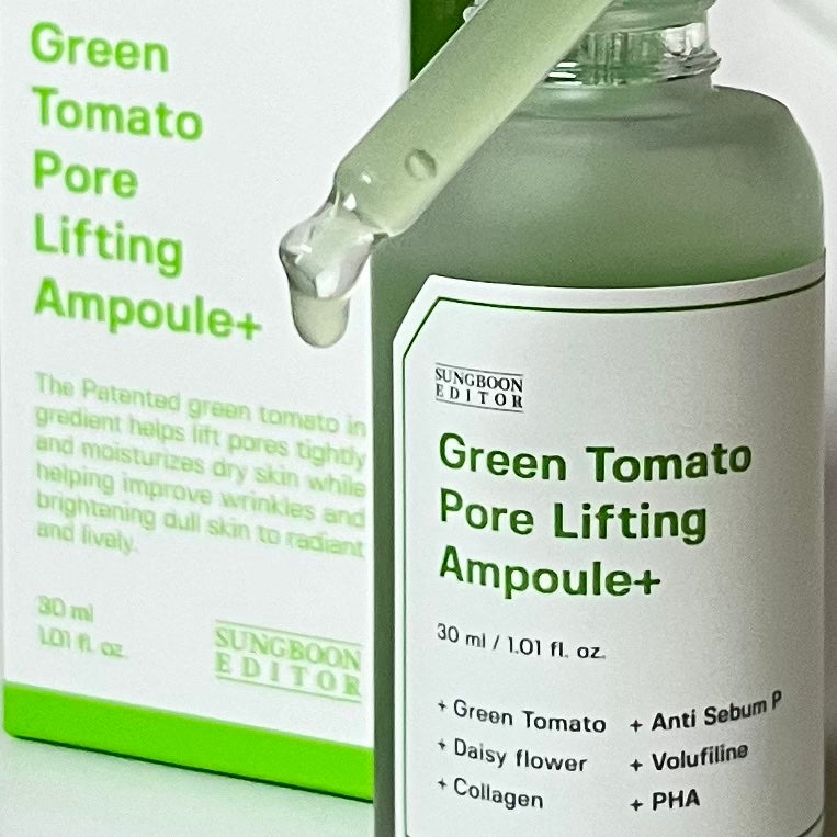 グリーントマトポアリフティングアンプル+/SUNGBOON EDITOR(成分エディター)/美容液を使ったクチコミ(1枚目)