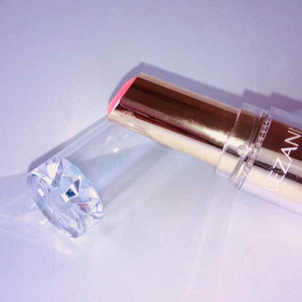 ラスティンググロスリップ/CEZANNE/口紅を使ったクチコミ(2枚目)