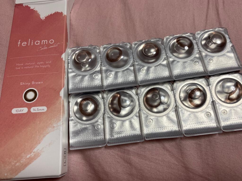 feliamo 1day/feliamo/ワンデー(1DAY)カラコンを使ったクチコミ(1枚目)