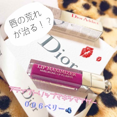 【旧】ディオール アディクト リップ マキシマイザー 006 ベリー/Dior/リップグロスを使ったクチコミ（1枚目）