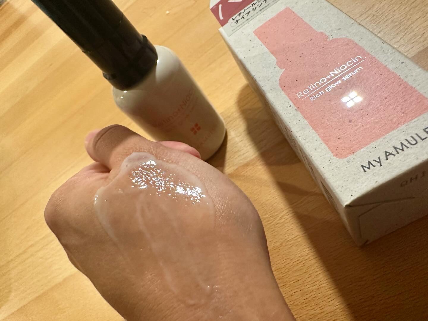 リッチグロウセラム/My AMULET/美容液を使ったクチコミ（3枚目）