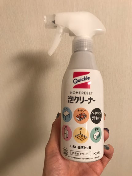 クイックルホームリセット 泡クリーナー/クイックル/その他を使ったクチコミ(2枚目)