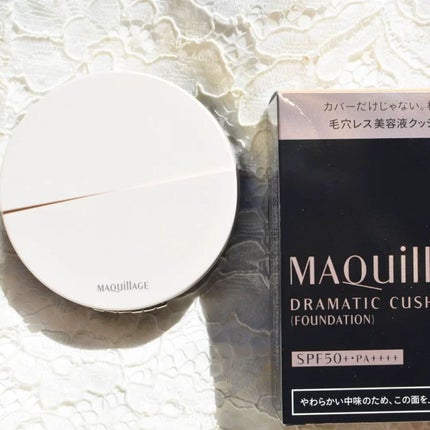 ドラマティッククッションジェリー/マキアージュ/クッションファンデーションを使ったクチコミ(1枚目)