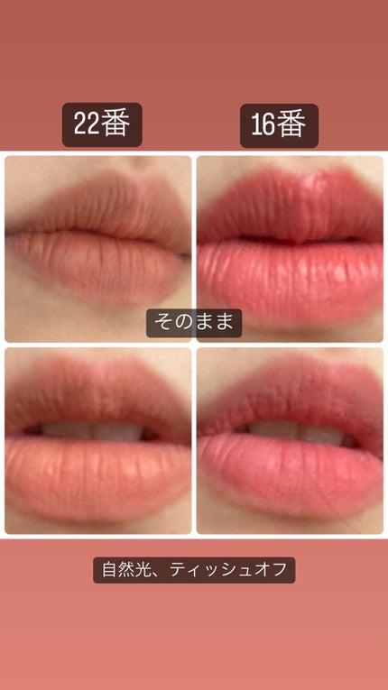 ラストベルベットティント/BBIA/リップティントを使ったクチコミ(8枚目)