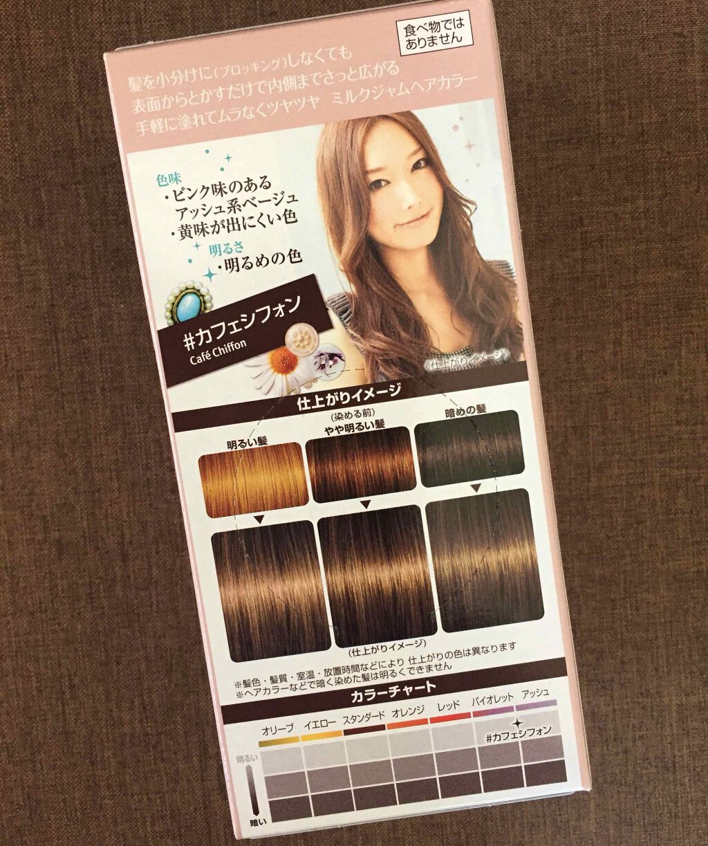 ミルクジャムヘアカラー/ルシードエル/ヘアカラーを使ったクチコミ(2枚目)