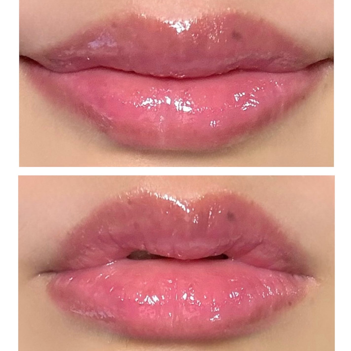 GLOWY TINT BALM/AOU/リップグロスを使ったクチコミ(2枚目)