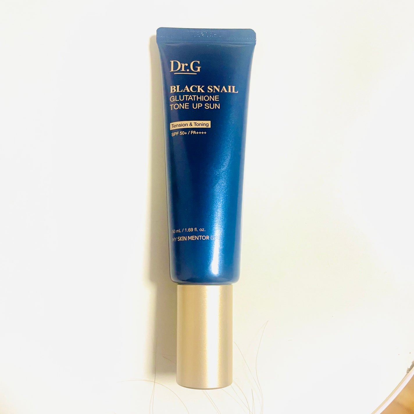 ブラックスネイルグルタチオントーンアップサン/Dr.G/日焼け止めクリームを使ったクチコミ(4枚目)