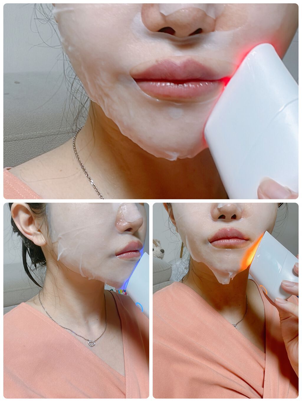 スキンライトセラピーII/Makeon/美顔器・マッサージを使ったクチコミ（2枚目）