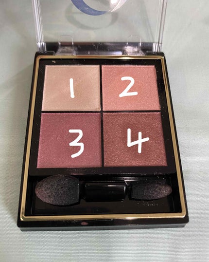 リアルクローズシャドウ/excel/アイシャドウパレットを使ったクチコミ(2枚目)