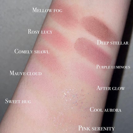 MDショールモーメント アイシャドウパレット/mude/アイシャドウパレットを使ったクチコミ(3枚目)