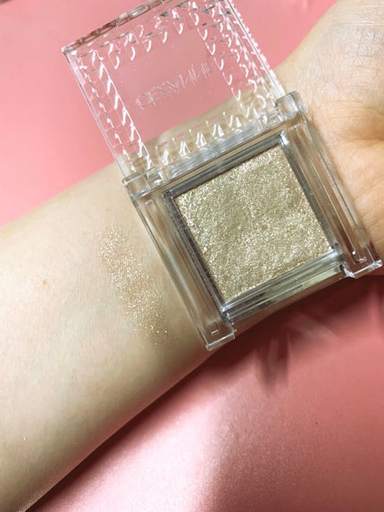 シングルカラーアイシャドウ/CEZANNE/単色アイシャドウを使ったクチコミ(2枚目)