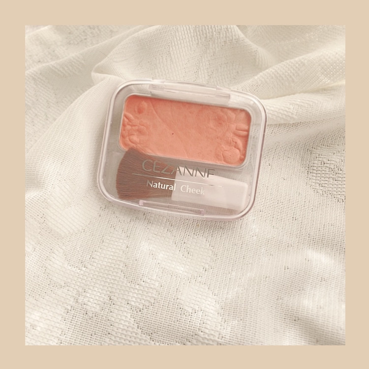 ナチュラル チークN/CEZANNE/パウダーチークを使ったクチコミ（2枚目）