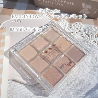 KEYBO FALL IN LOVE SHADOW PALETTE/keybo/アイシャドウパレットを使ったクチコミ（2枚目）