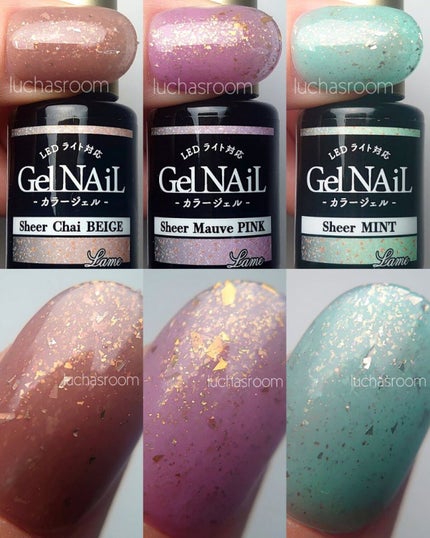 セリア SBジェルネイルのクチコミ「セリアジェルネイル 2023春の新色🌸
10色発売されたようなのですが、6色しか入手できず.....」(3枚目)