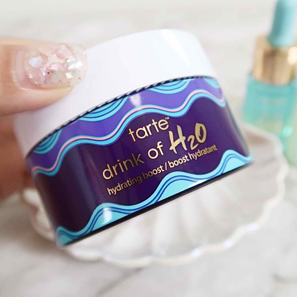 drink of H2O hydrating boost moisturizer/tarte/フェイスクリームを使ったクチコミ（1枚目）