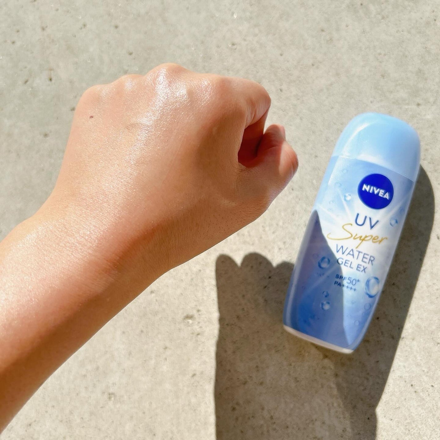 ニベアUV ウォータージェルEX/ニベア/日焼け止めジェルを使ったクチコミ(5枚目)