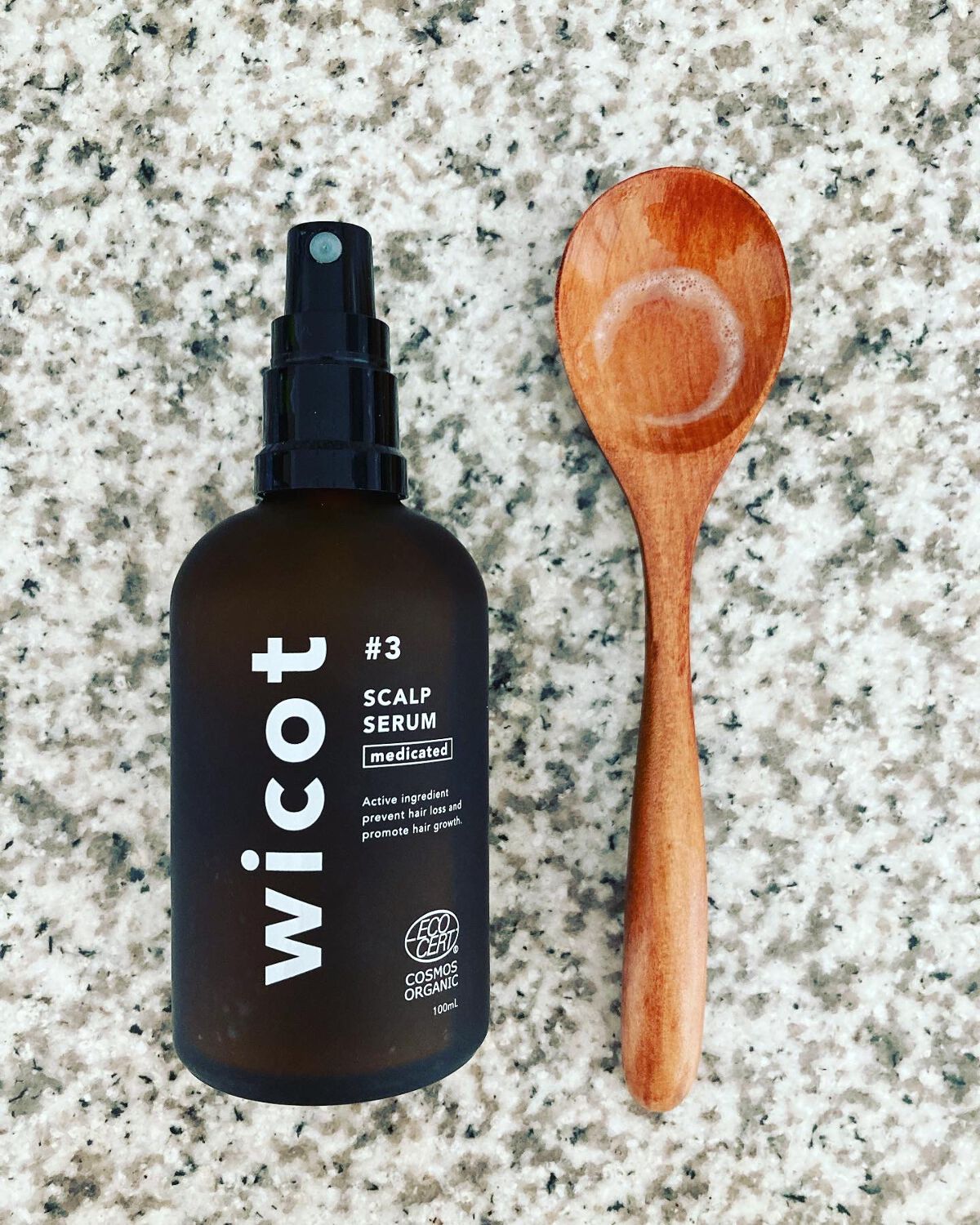 薬用スカルプセラム/wicot/頭皮ローションを使ったクチコミ(3枚目)