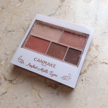 パーフェクトマルチアイズ/キャンメイク/アイシャドウパレットを使ったクチコミ(2枚目)