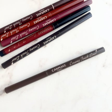 クリーミータッチライナー/キャンメイク/ジェルアイライナーを使ったクチコミ(1枚目)