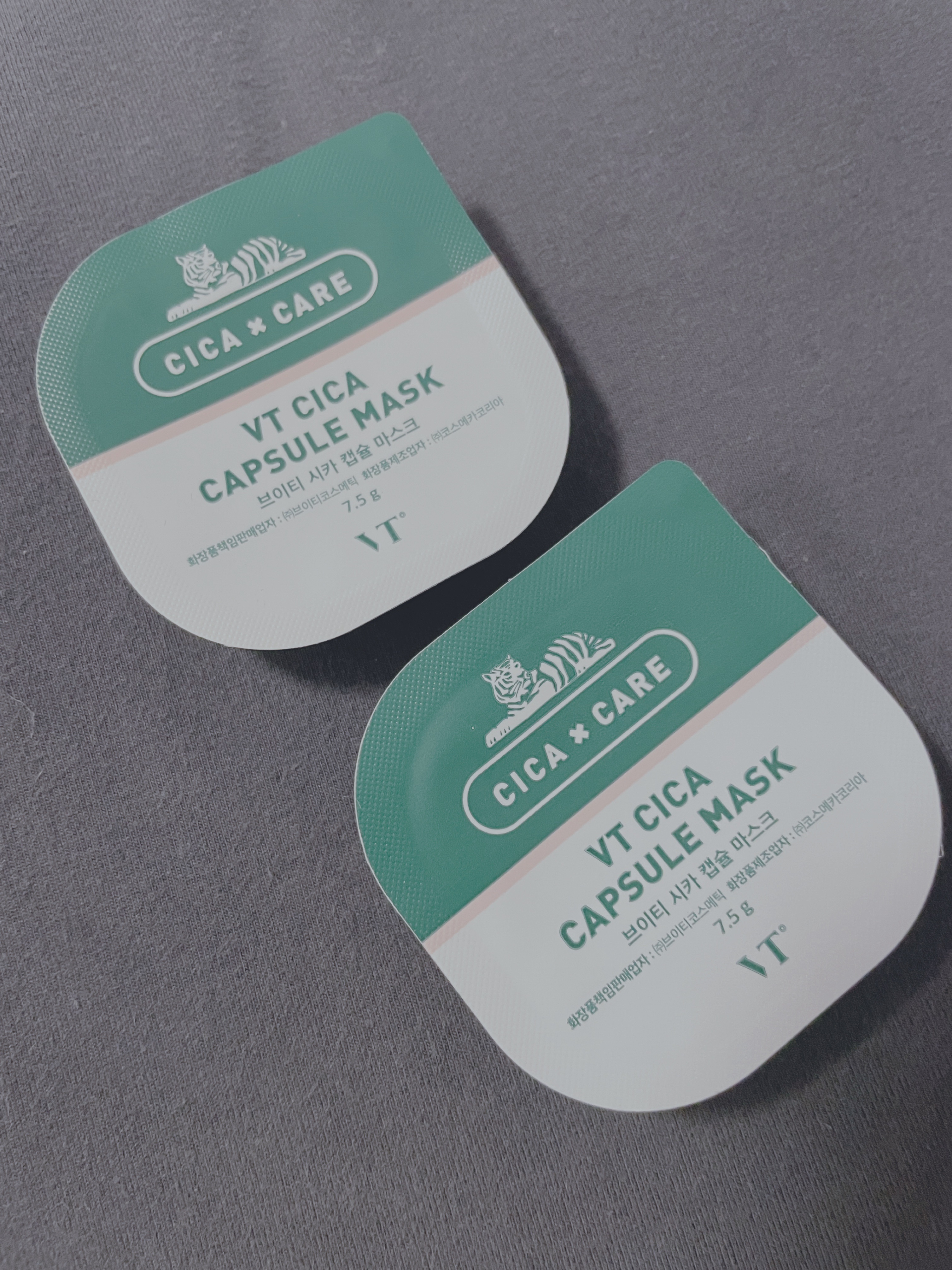 CICA カプセルマスク/VT/洗い流すパック・マスクを使ったクチコミ（1枚目）
