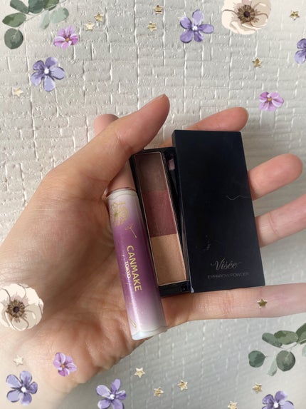 スマートミニアイブロウカラー/キャンメイク/眉マスカラを使ったクチコミ(1枚目)