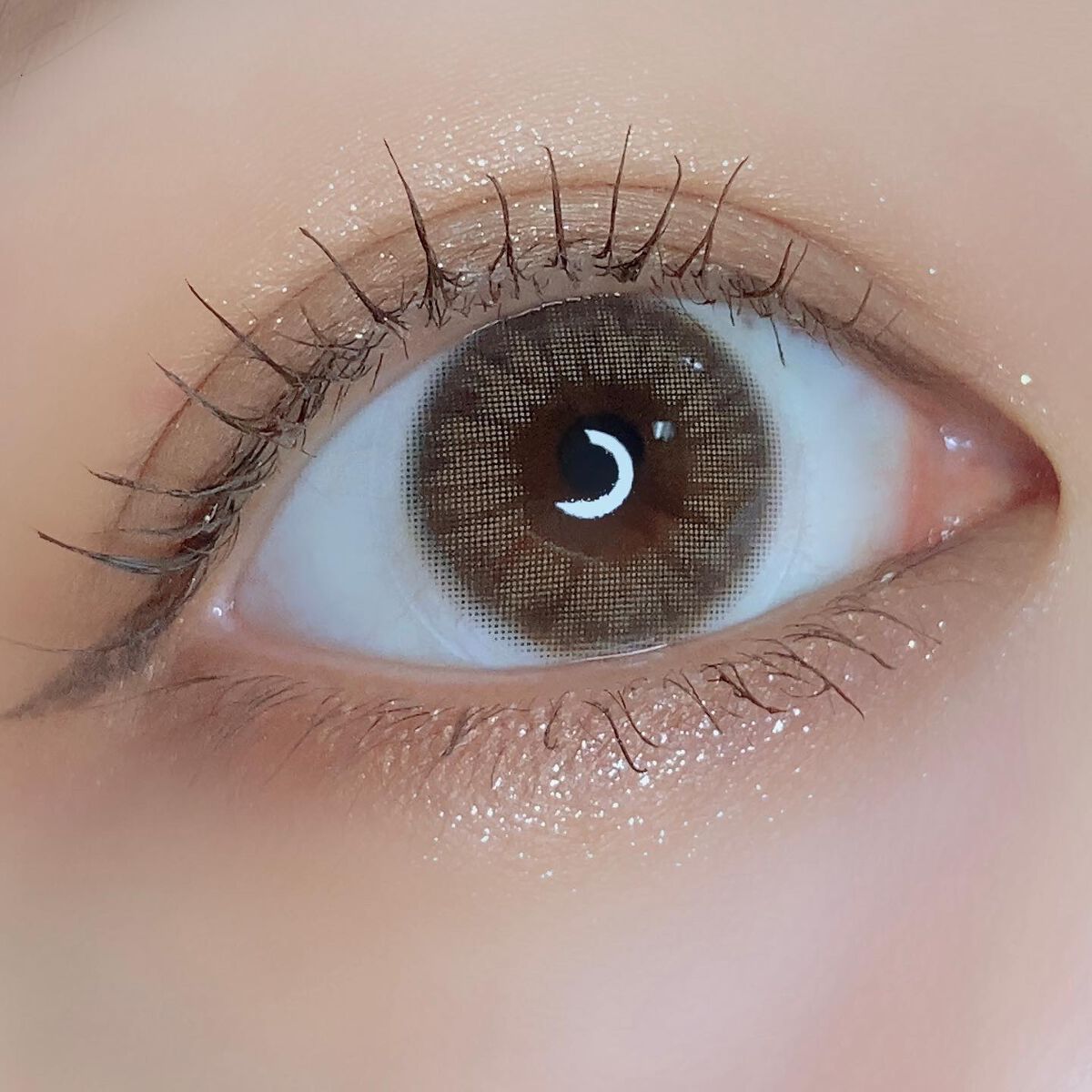 オムブラウン/カラコンぴあ/カラーコンタクトレンズを使ったクチコミ（3枚目）