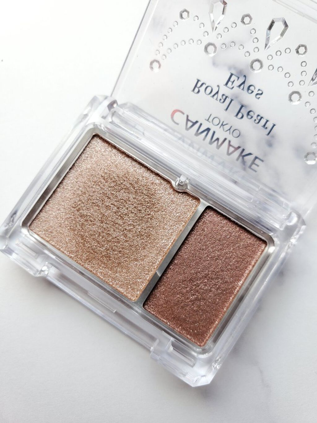 ロイヤルパールアイズ 02 ワイングレージュ/キャンメイク/アイシャドウパレットを使ったクチコミ（2枚目）