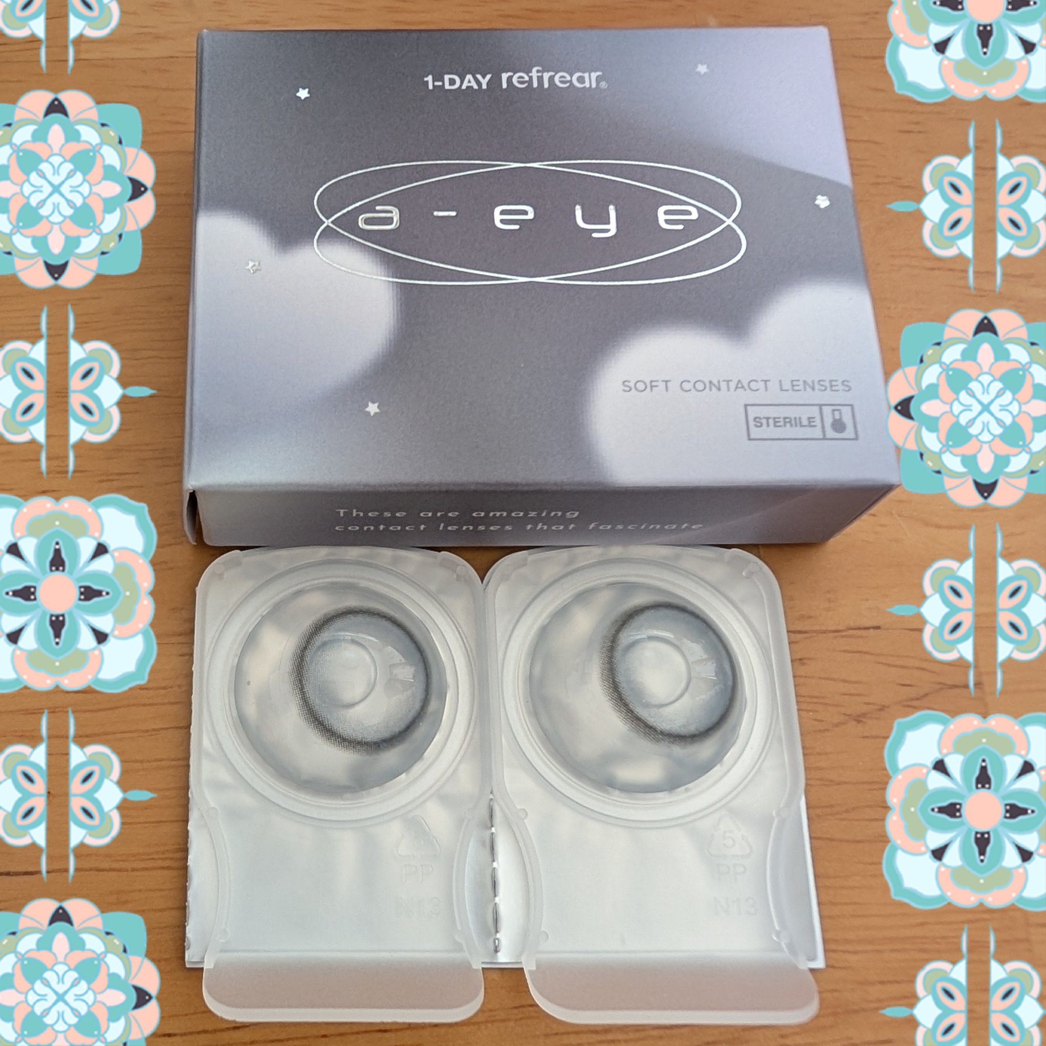 a-eye 1day ネクストブルー/Refrear/ワンデー（１DAY）カラコンを使ったクチコミ（1枚目）