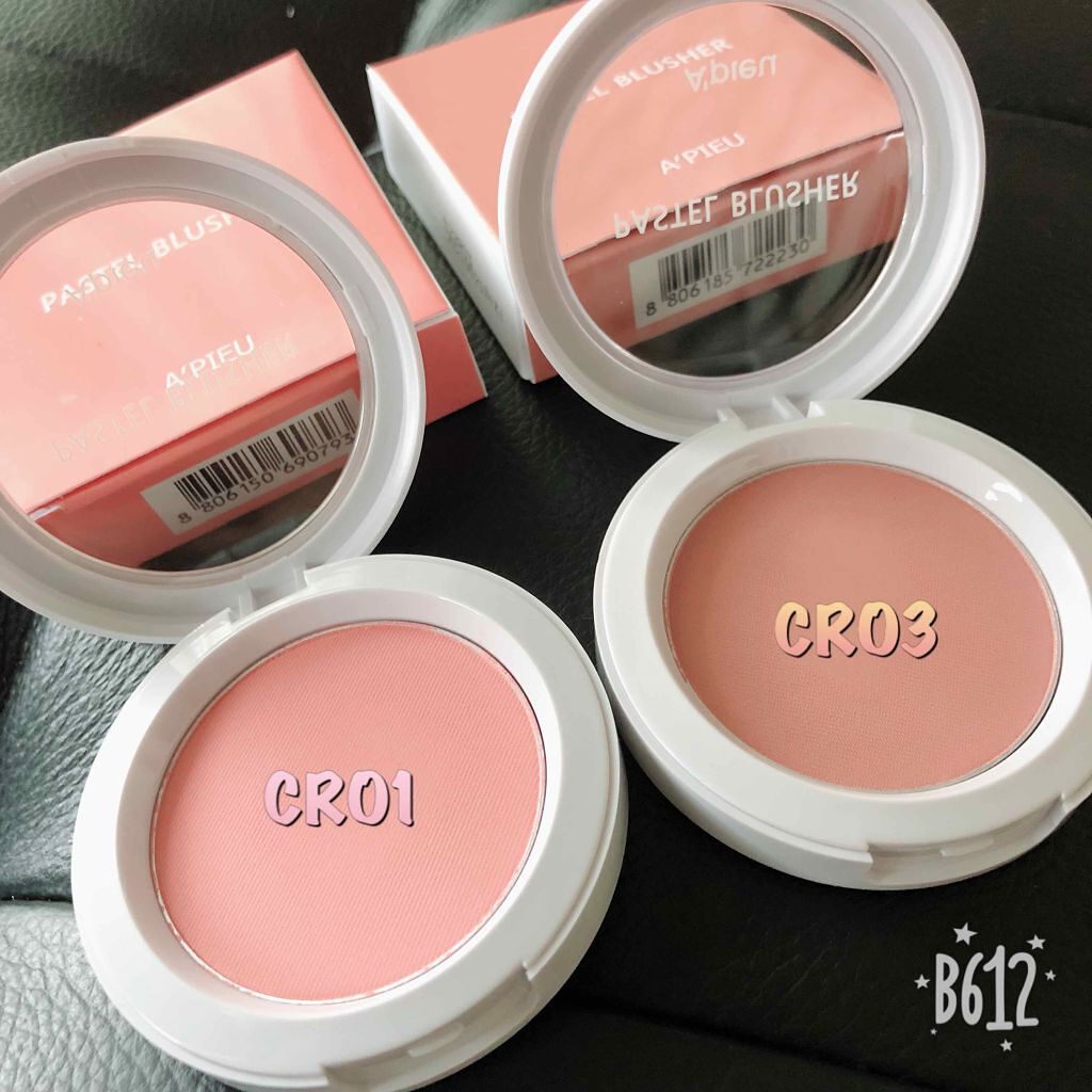 アピュー パステルブラッシャー/A’pieu/パウダーチークを使ったクチコミ(1枚目)