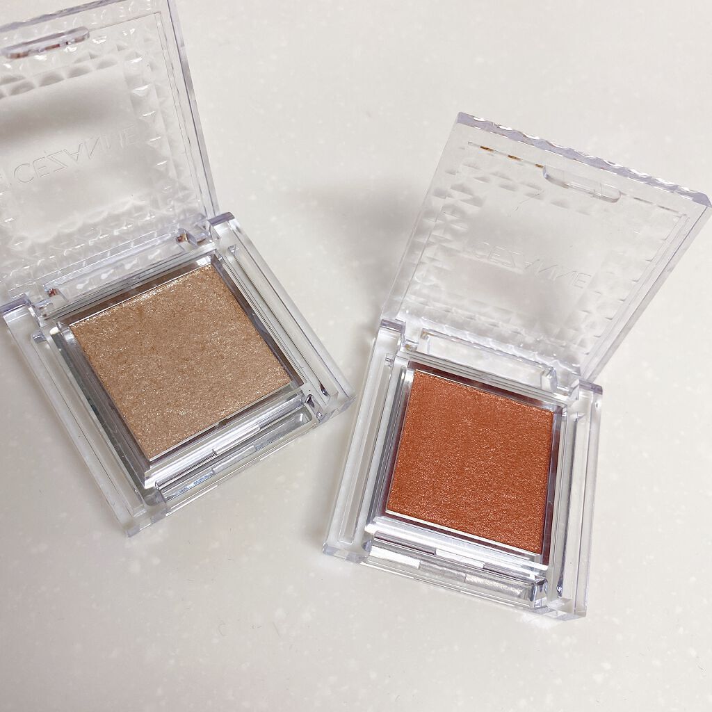 シングルカラーアイシャドウ/CEZANNE/単色アイシャドウを使ったクチコミ（2枚目）