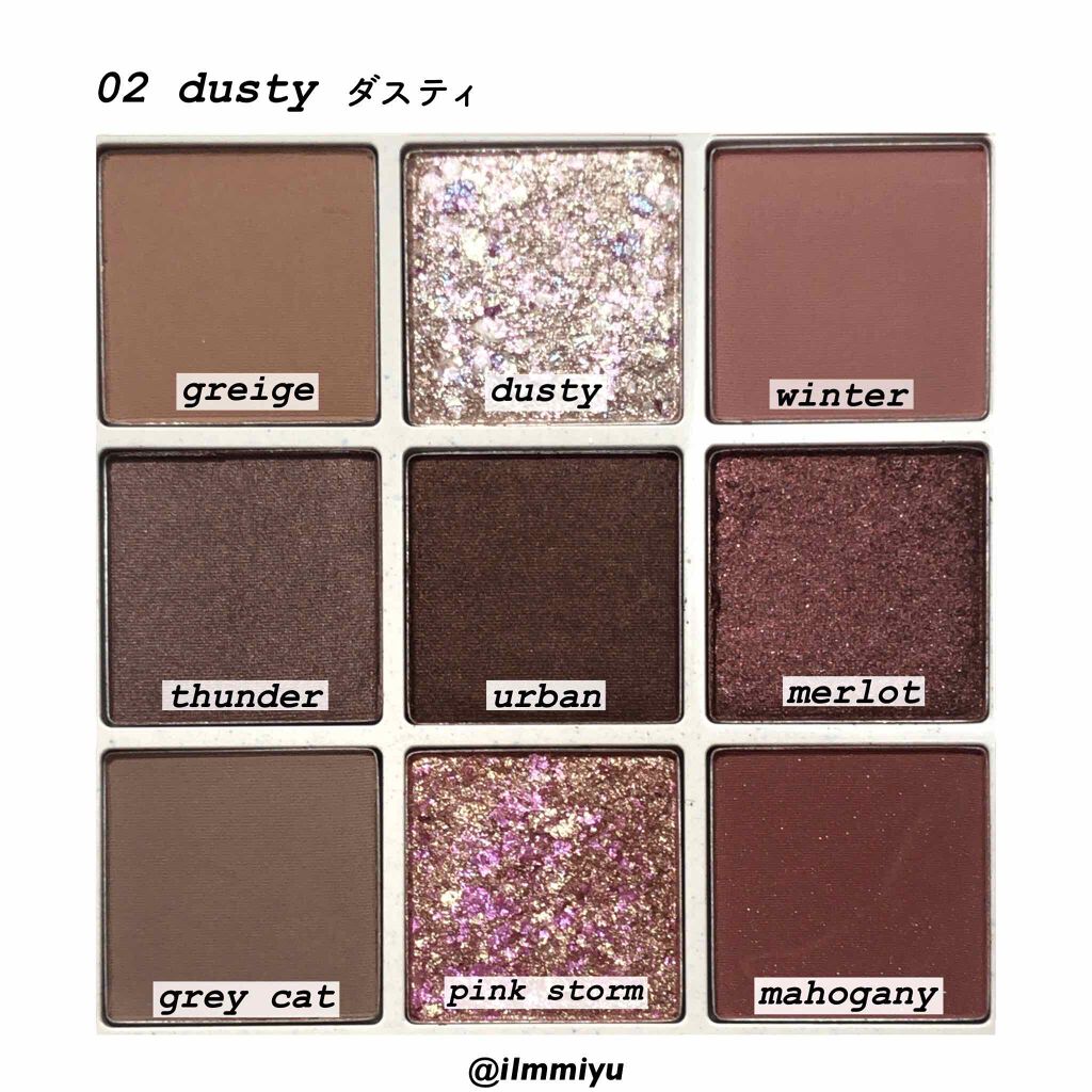 TERRAZZO Shadow palette/HOLIKA HOLIKA/アイシャドウパレットを使ったクチコミ(6枚目)