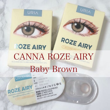 CANNA ROZE AIRY/i-DOL/カラーコンタクトレンズを使ったクチコミ（4枚目）