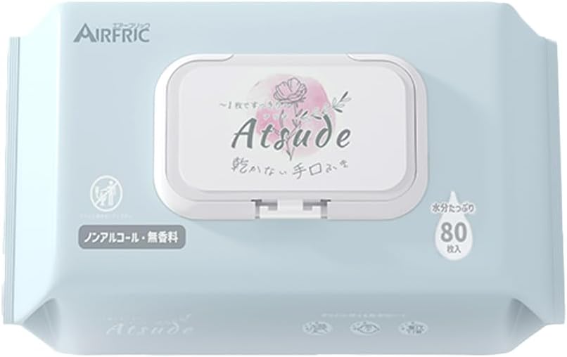 Atsude 乾かない手口ふき AIRFRIC