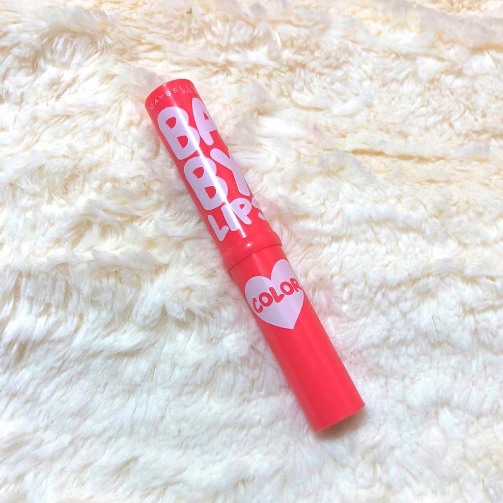 リップクリーム カラー BABY LIPS 02 ピンク アディクト/MAYBELLINE NEW YORK/リップケアを使ったクチコミ（1枚目）