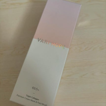 トリプルコラーゲンプレミアムクリームマスク/VARI:HOPE/フェイスクリームを使ったクチコミ(2枚目)