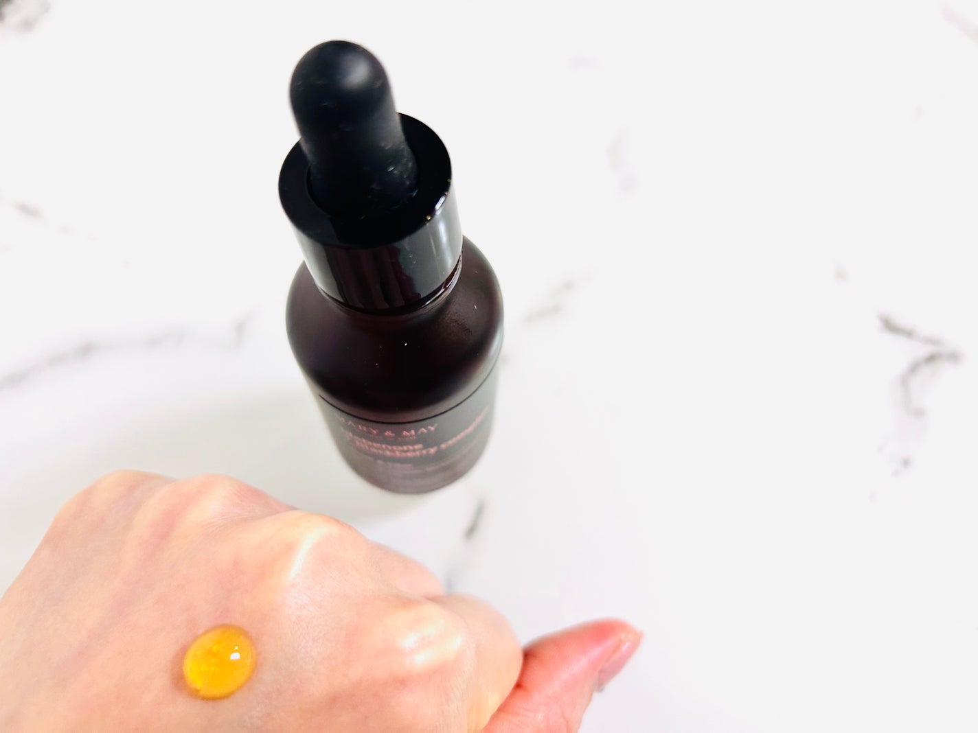 Idebenone+Blackberry complex serum/MARY&MAY/美容液を使ったクチコミ(3枚目)