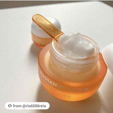ラディアンーCクリーム/LANEIGE/フェイスクリームを使ったクチコミ(2枚目)