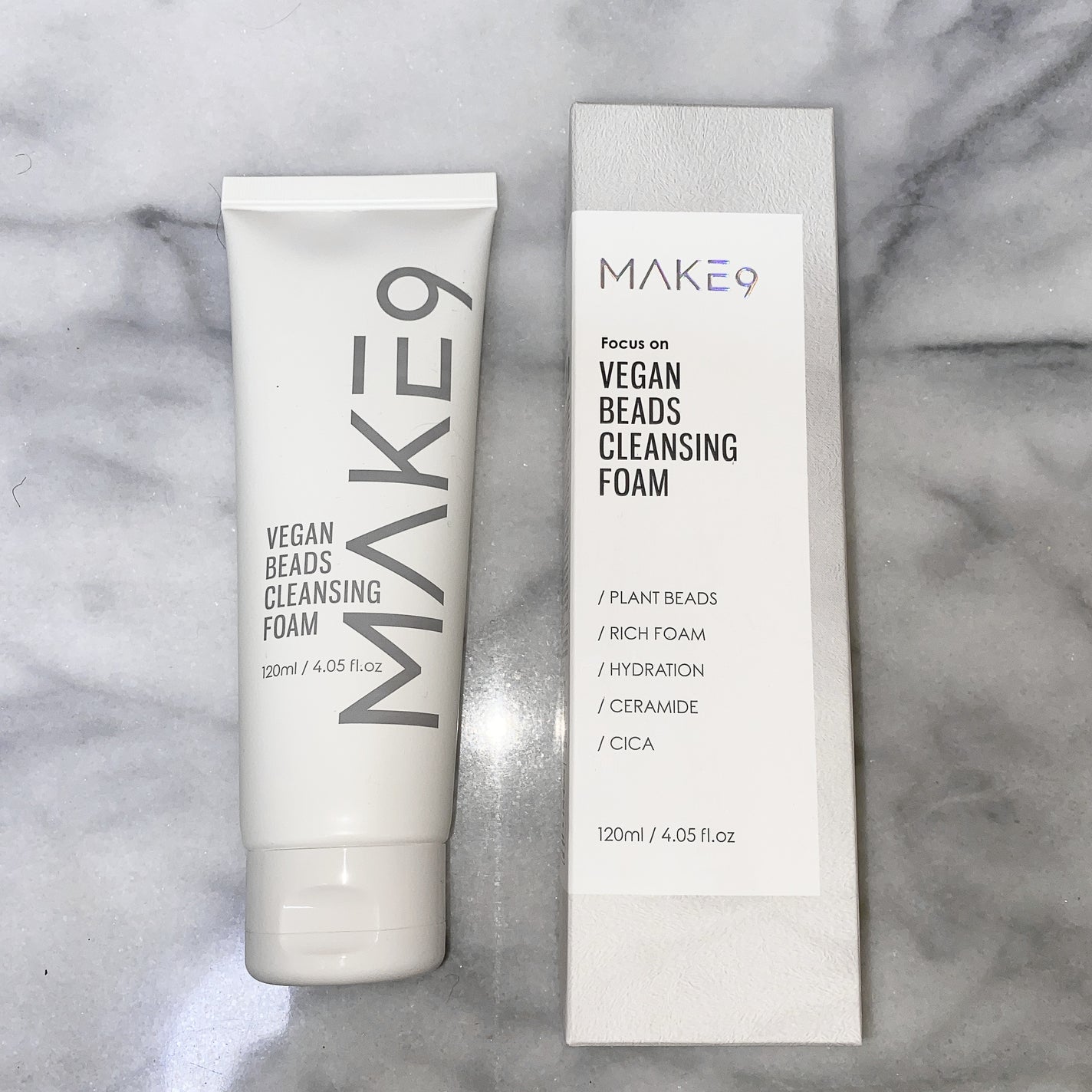 ビーガンビーズクレンジングフォーム/MAKE9/クレンジングクリームを使ったクチコミ(1枚目)
