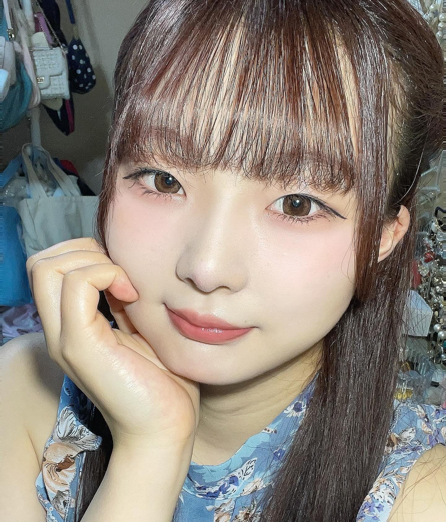 Quprie 1day シャルムブラウン/Quprié by R/ワンデー（１DAY）カラコンを使ったクチコミ（2枚目）