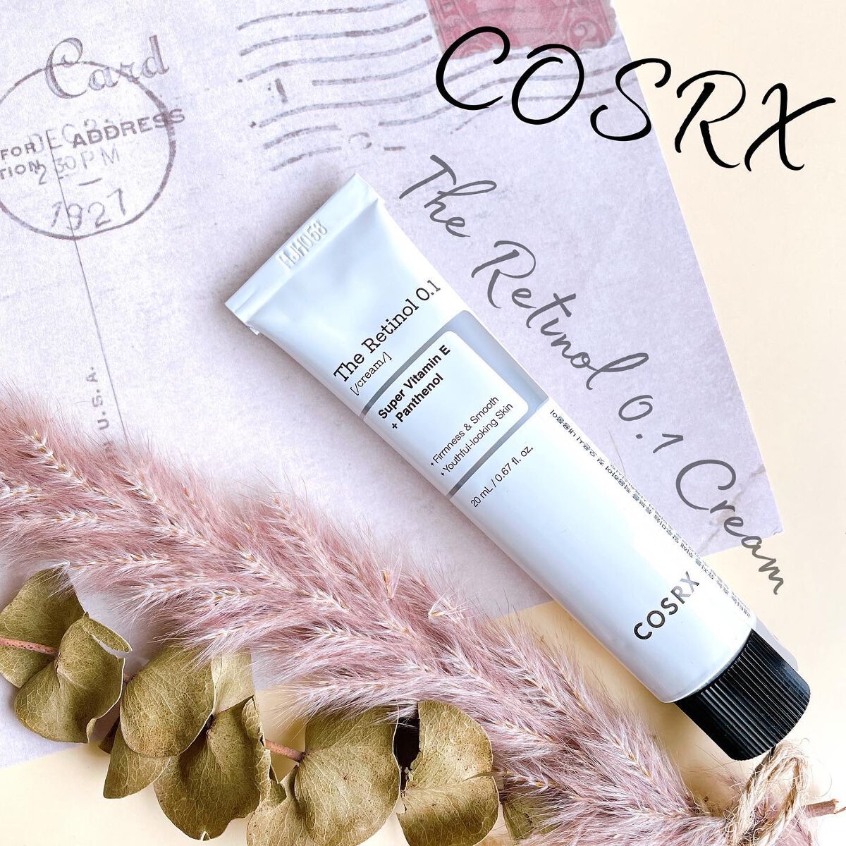 RXザ・レチノール0.1クリーム/COSRX/フェイスクリームを使ったクチコミ(1枚目)