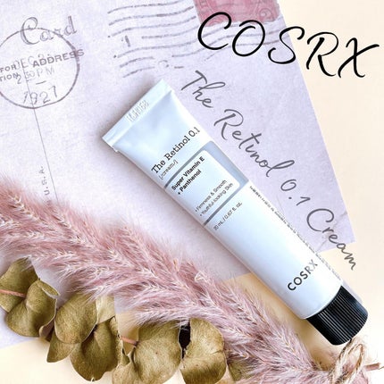 RXザ・レチノール0.1クリーム/COSRX/フェイスクリームを使ったクチコミ(1枚目)