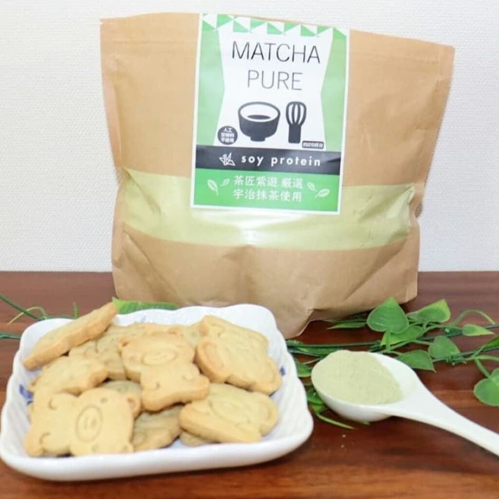 MATCHA PURE（プロテインパウダー）/ピュアパートナー/ソイプロテインを使ったクチコミ（3枚目）