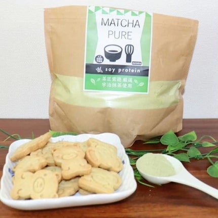 MATCHA PURE(プロテインパウダー)/ピュアパートナー/ソイプロテインを使ったクチコミ(3枚目)