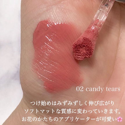 ジルスチュアート ブルームドロップ リップ&チーク シフォン/JILL STUART/リキッドチークを使ったクチコミ(4枚目)