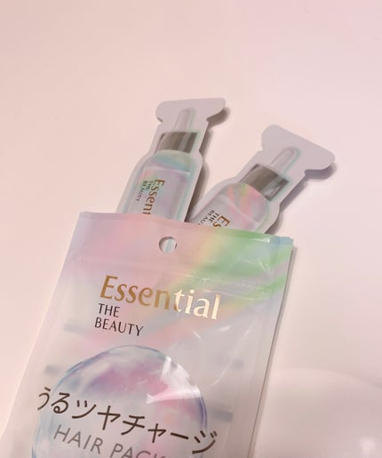 ザビューティ うるツヤチャージヘアパック/エッセンシャル/ヘアマスク・ヘアパックを使ったクチコミ(3枚目)