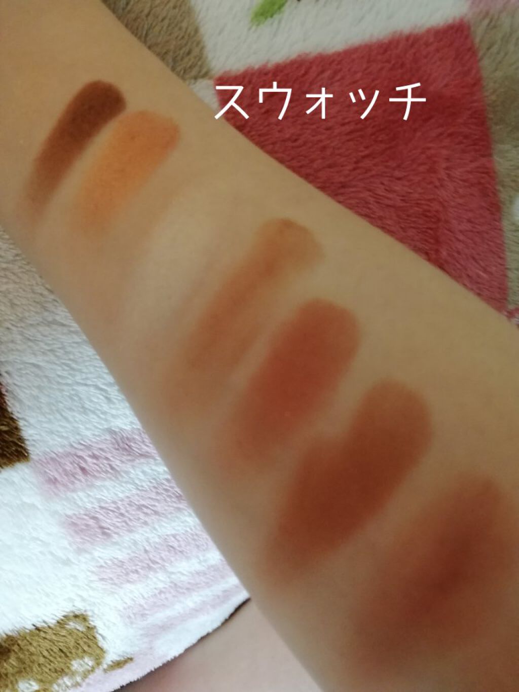 UR GLAM BLOOMING EYE COLOR PALETTE/U R GLAM/アイシャドウパレットを使ったクチコミ(2枚目)