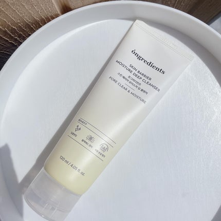 スキンバリアモイスチャーディープクレンザー /Ongredients/洗顔フォームを使ったクチコミ(3枚目)