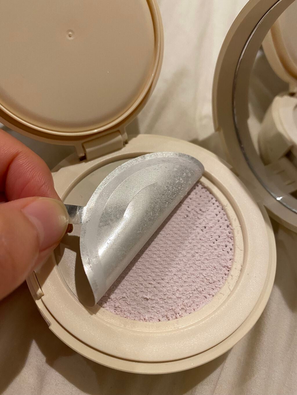 ディオールスキン フォーエヴァー クッション パウダー/Dior/ルースパウダーを使ったクチコミ(3枚目)