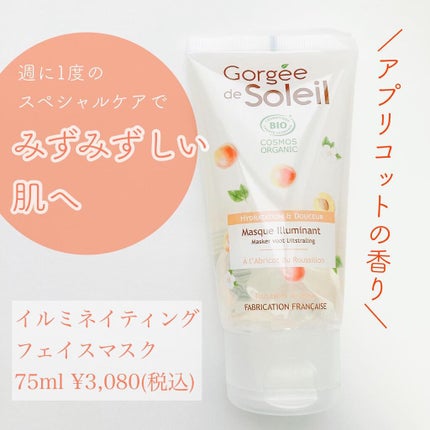 イルミネイティングフェイスマスク/Gorgee de Soleil/洗い流すパック・マスクを使ったクチコミ(1枚目)