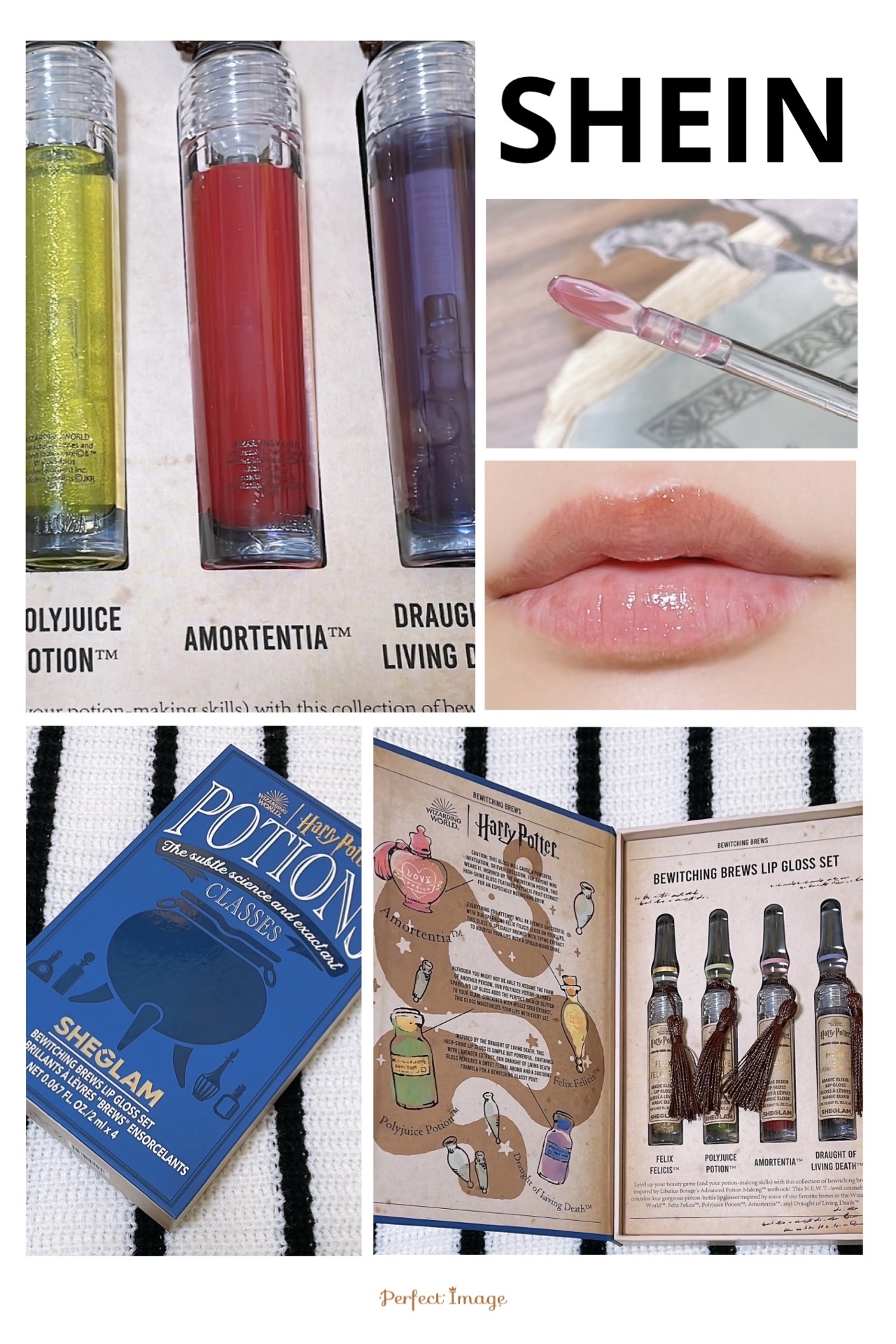 魅惑のブリューリップグロスセット/SHEGLAM/リップグロスを使ったクチコミ（1枚目）